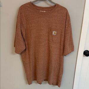 Carhartt Men's Rust Heather Short Sleeve Tee